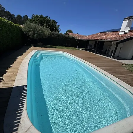 Pour 10 Pers, Piscine Chauffee, 8 Mins Des Plages Villa *
